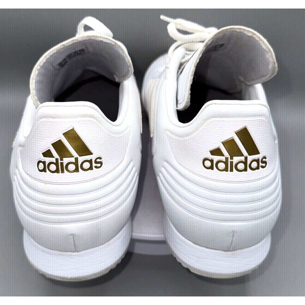 Adidas Copa Super Men 12 White Gold Leather Classic Traction Soccer Futbol - Picture 3 of 13